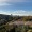 a birds eye view of a city and trees